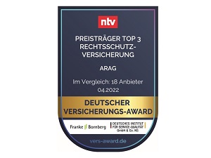 Deutscher Versicherungs-Award RS Top 3, 04.2022