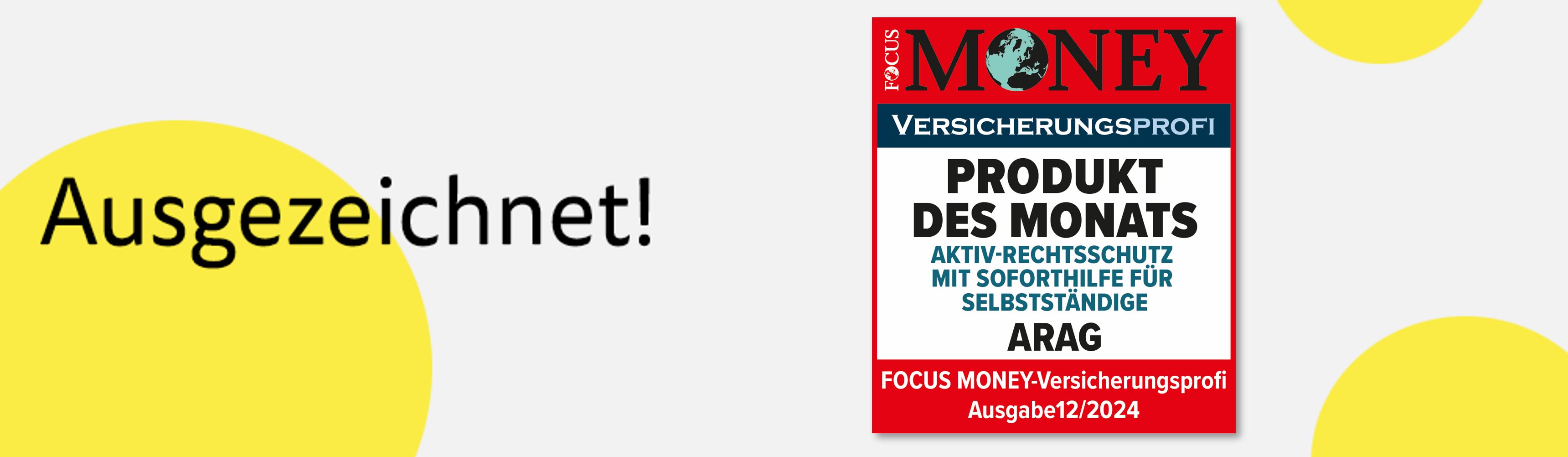 !!! Ausgezeichnet !!! Gewerbe-Rechtsschutz mit Soforthilfe